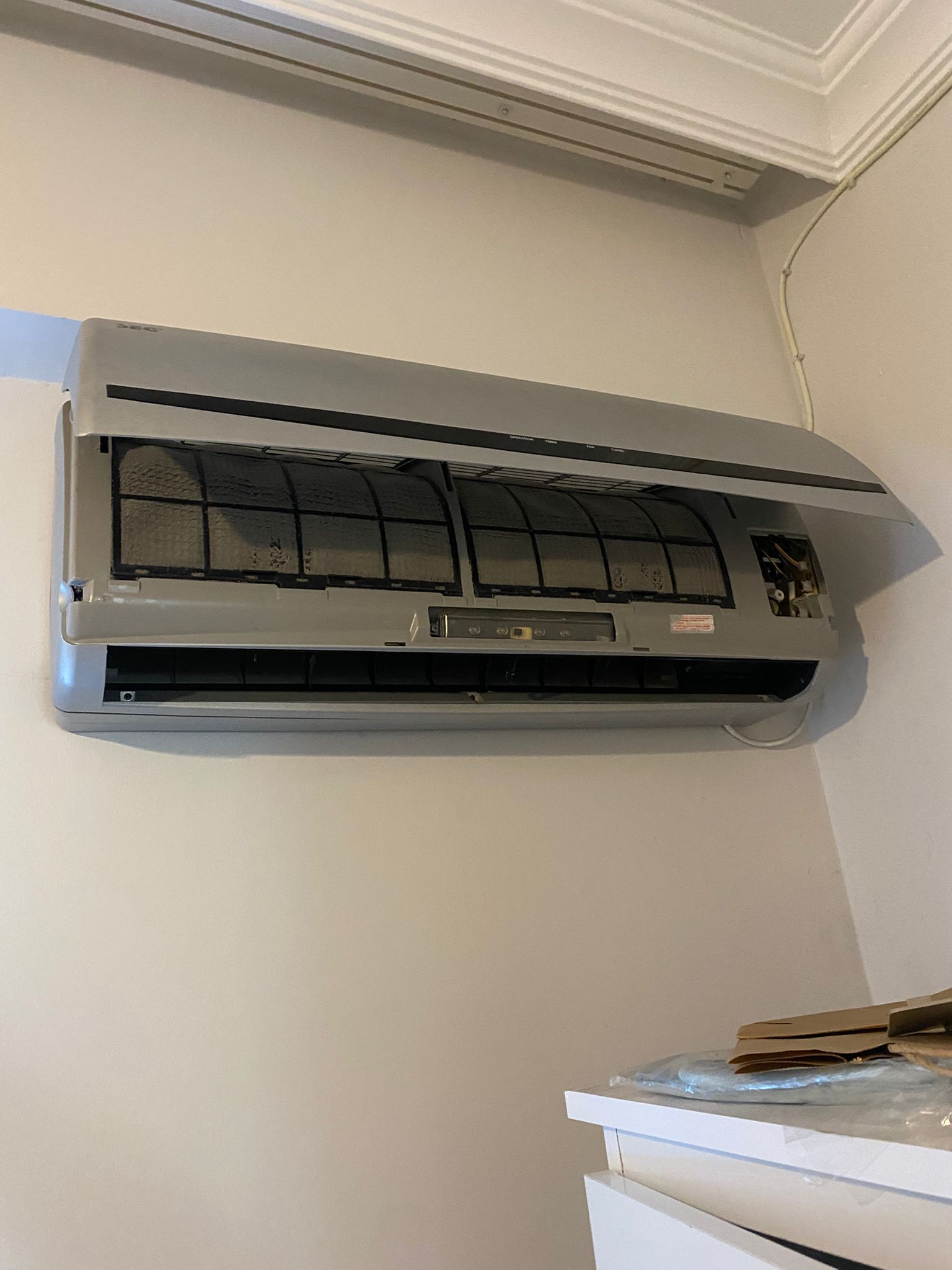 Filtre Temizliği önce